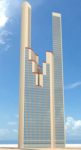 skyscraper nr 7 3d fbx