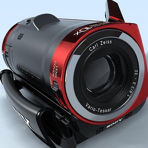 camcorder sony hdr-cx100er multiformat c4d