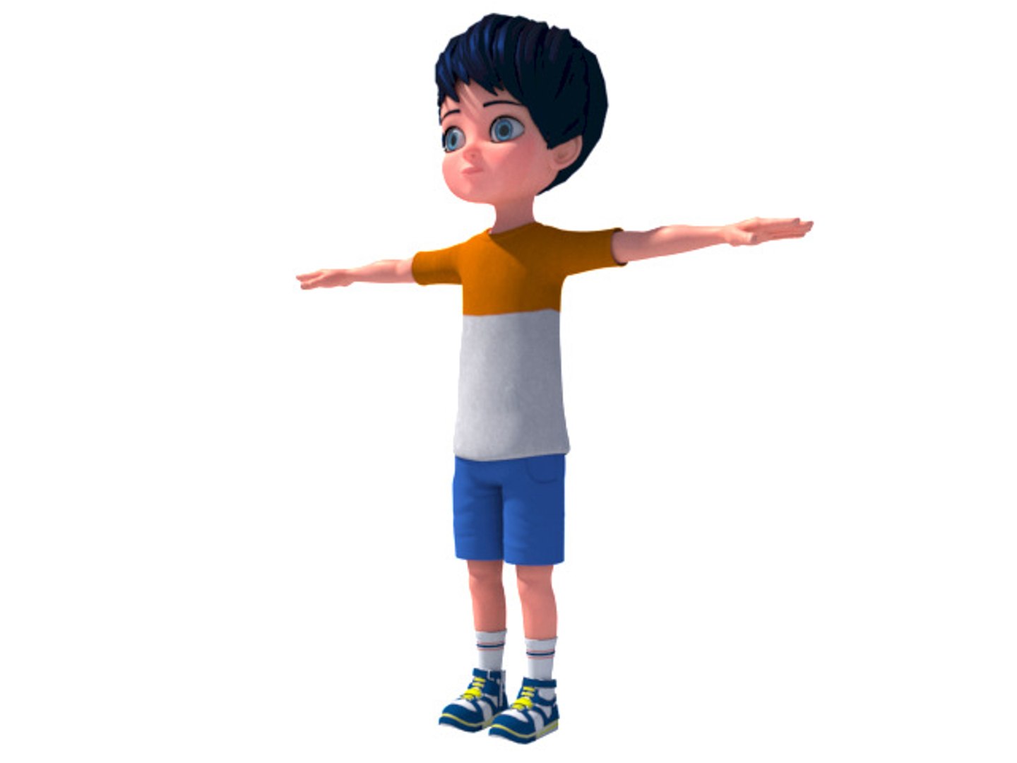 3D Rigged Boy - TurboSquid 1349801