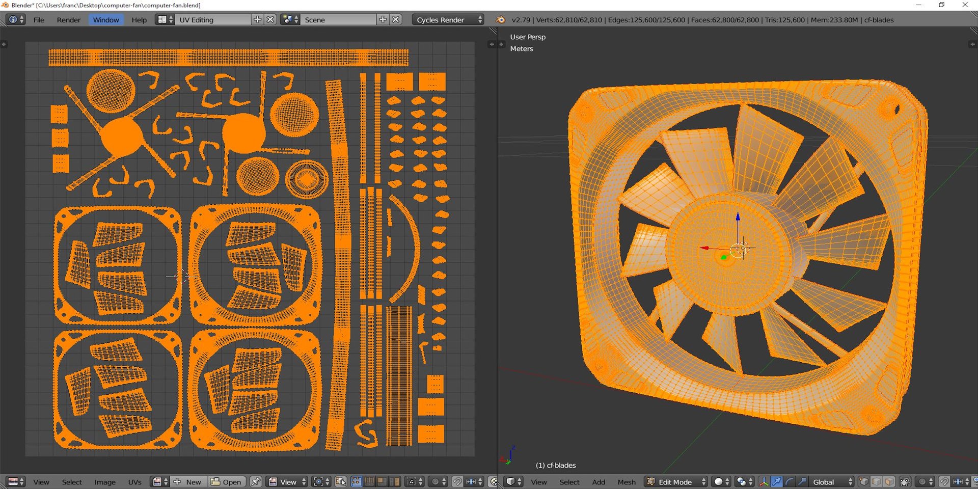 Computer Fan 3D Model - TurboSquid 1754942