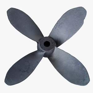Ship Propellor Screw 02 Remastered