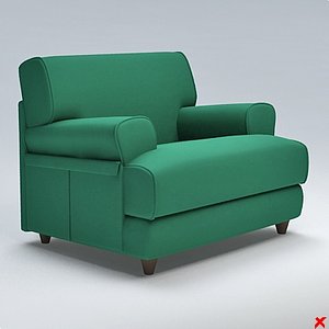 armchair chair 3ds