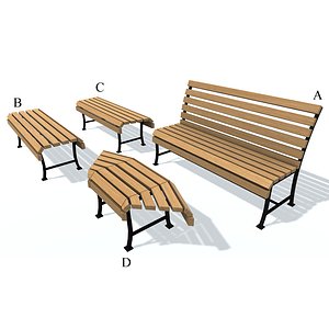 Usual bench A B C D
