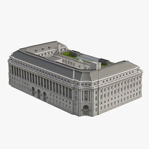 50 United Nations Plaza Federal Office Building 3D