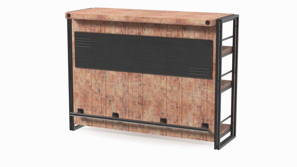 Bar shop counter unit
