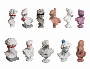 European Classical Plaster Figure Sculpture