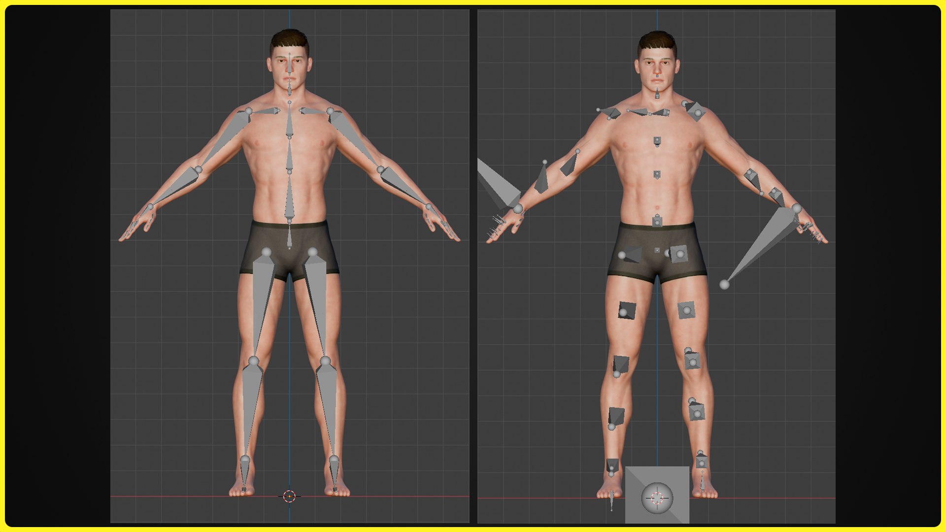 Realistic Human Base Models - Male And Female 3D - TurboSquid 2391247