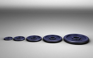weights 3d model