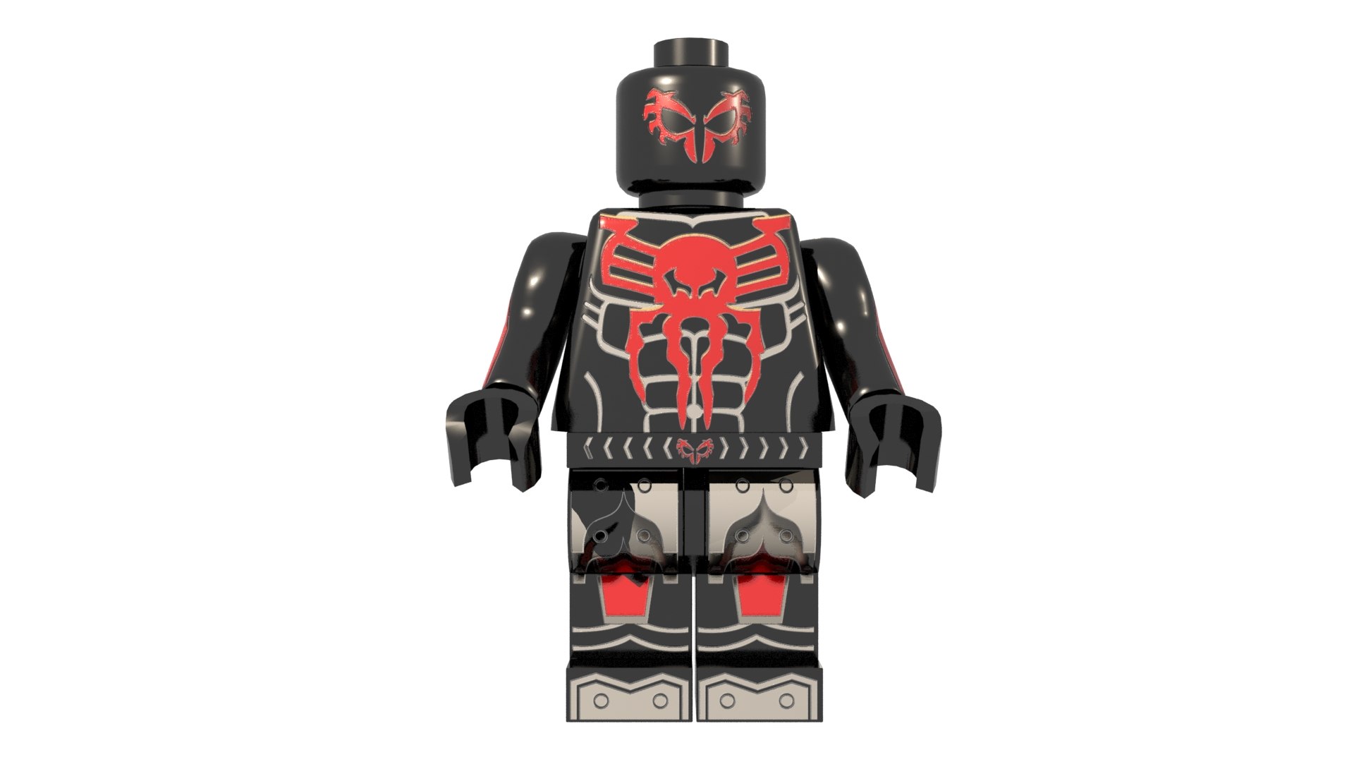 3d Model Lego Spiderman 2099 - Turbosquid 1312977