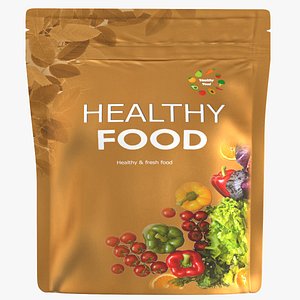 3D stand up pouch v12 PBR