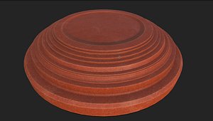 3D clay pigeon
