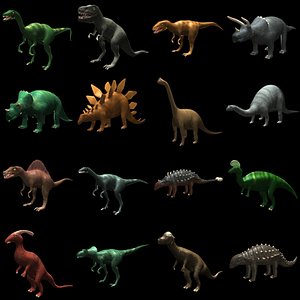 3d 16 dinosaur