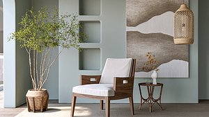 Wabi Sabi Style Living Room