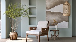 Wabi Sabi Style Living Room