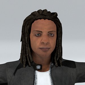 3D laos Man Streetwear model