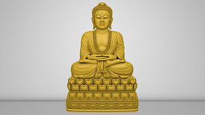 3D buddha u lai artcam
