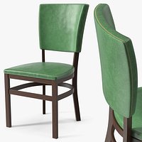 Wooden Dining Chair with Upholstery