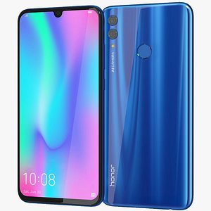 3D model realistic honor 10 lite