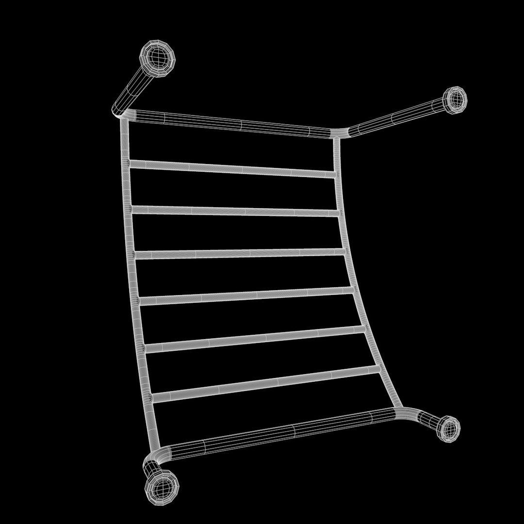 towels holder 3d fbx