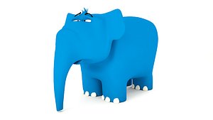 3d model elephant