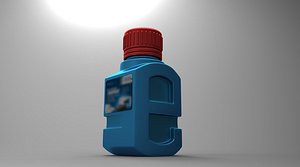 toner bottle 3D model
