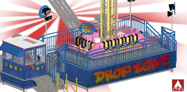 3D model drop zone - TurboSquid 1209558