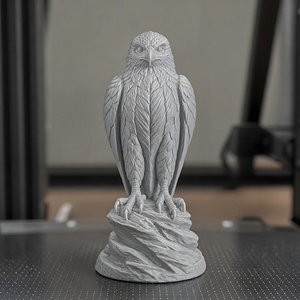 3D Rustle Falcon Sentinel 3D Printable Figure