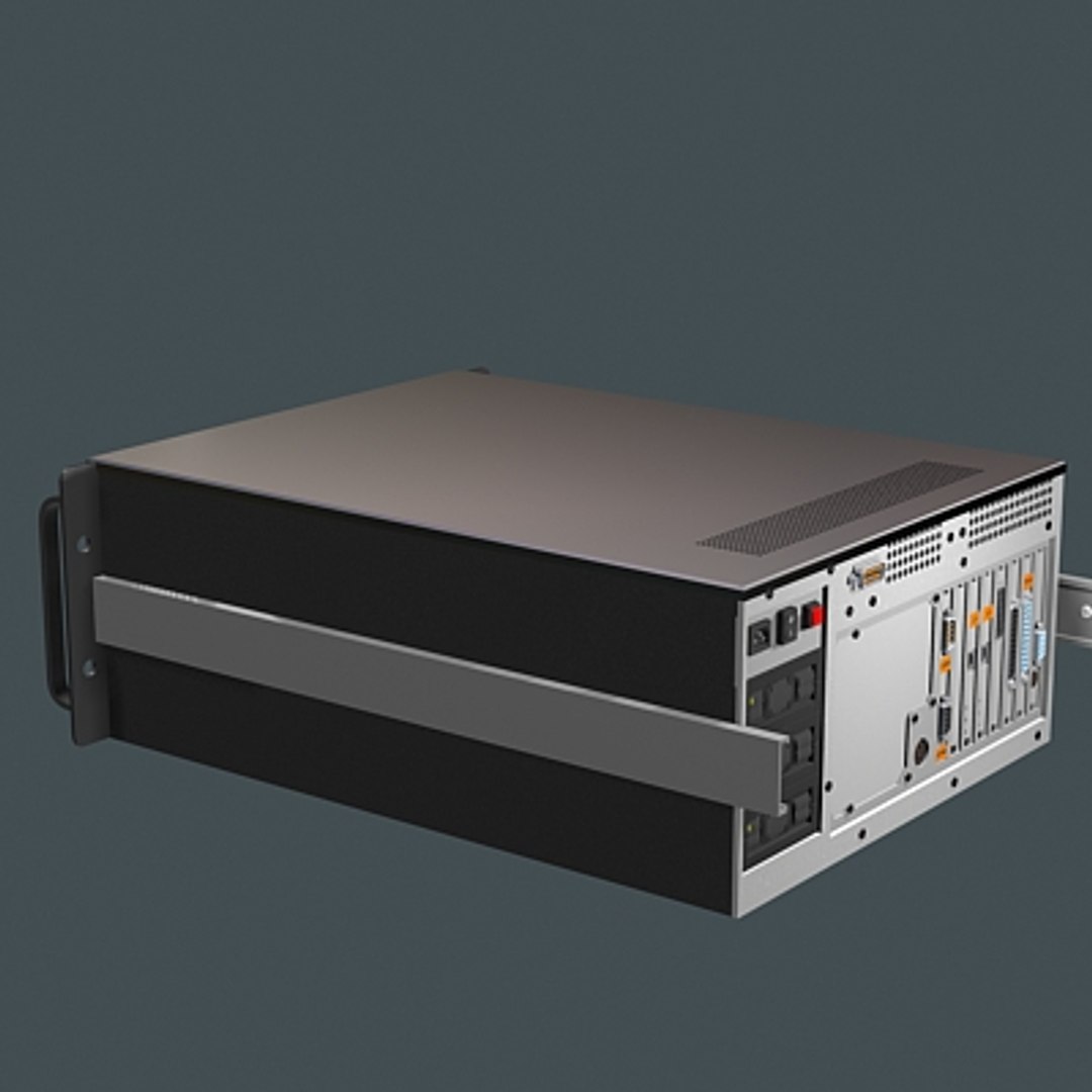 Computer Server 3d Dxf