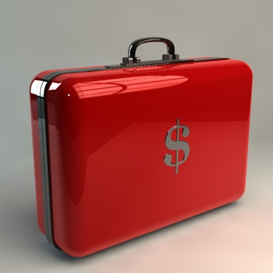 Suitcase Business Case 3d Model