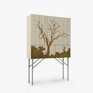 cabinet tree 3d 3ds