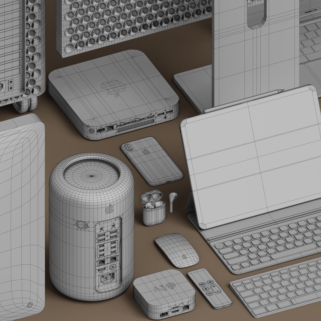 Architectural Apple 3D Model - TurboSquid 1447808
