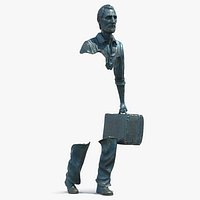 Le Voyageur Statue Bronze