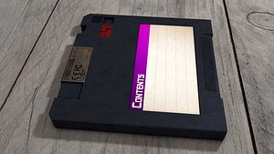 Vintage Computer Disk Data Medium