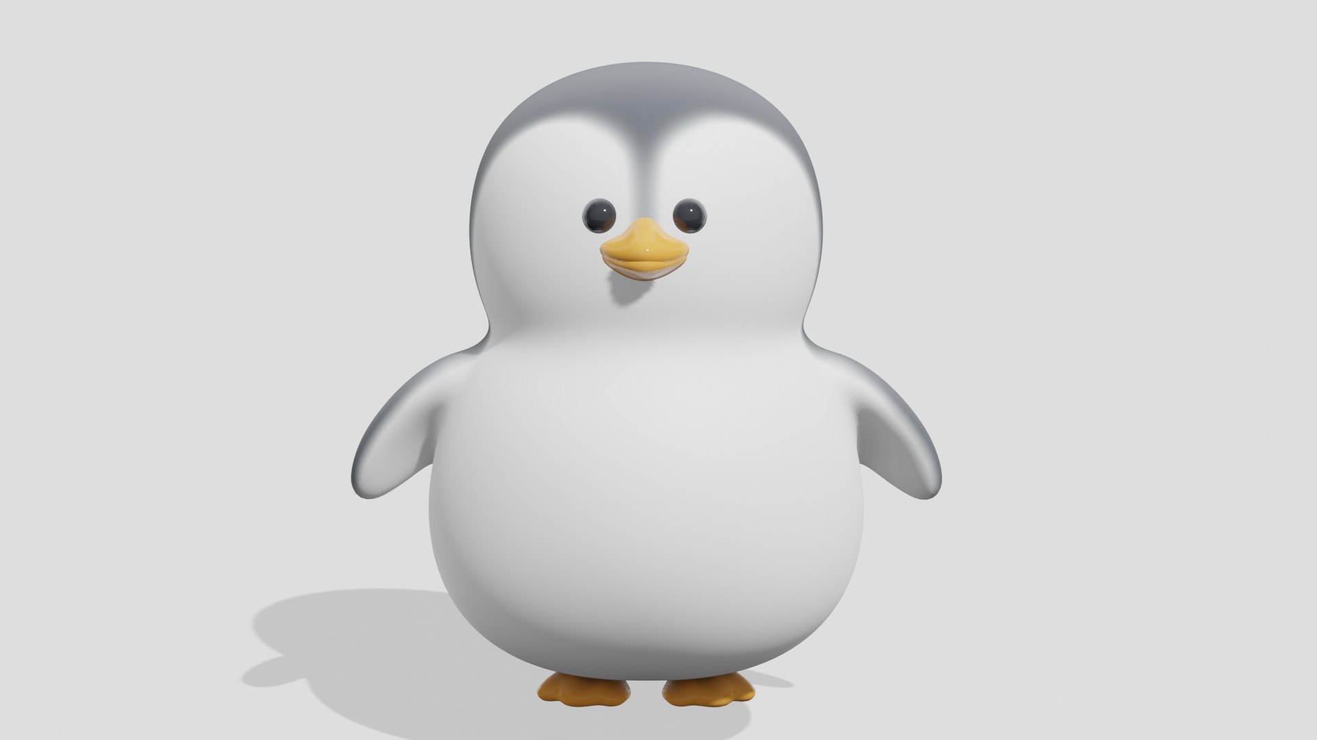 Cute Little Penguin 3D - TurboSquid 2100789