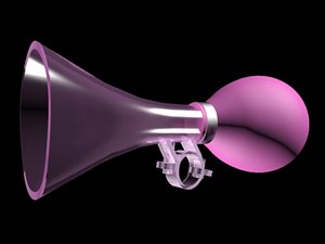 3d model bicycle hooter