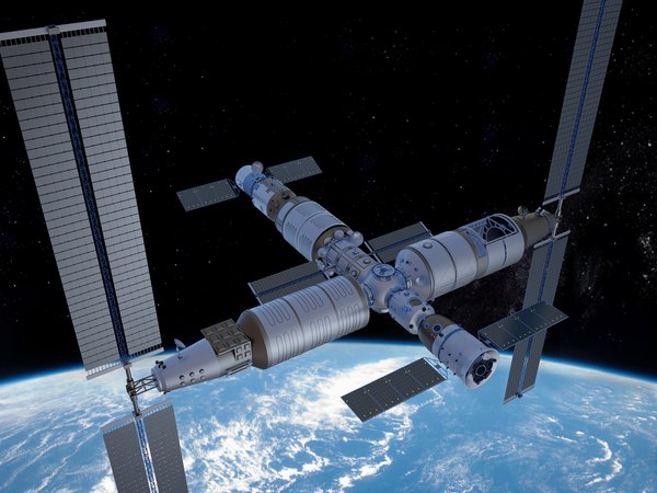 3d China Space Station - Turbosquid 1339262