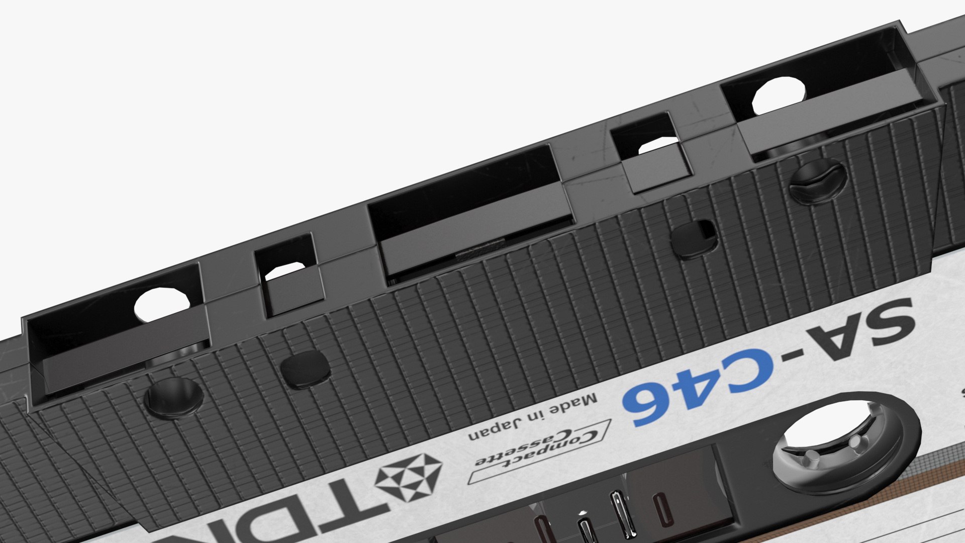 TDK SA C46 Cassette Tape Game Ready 3D model https://p.turbosquid.com/ts-thumb/Sd/KHmf3X/1U/tdk_sa_c46_cassette_tape_game_ready_009/jpg/1783325689/1920x1080/fit_q87/08bb4b202b25c7b554d766d5699e6301fd00c322/tdk_sa_c46_cassette_tape_game_ready_009.jpg