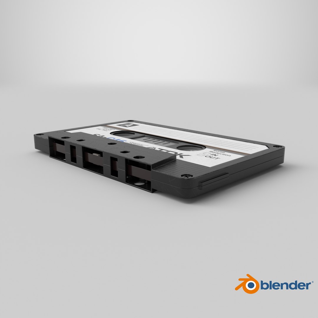 TDK SA C46 Cassette Tape Game Ready 3D model https://p.turbosquid.com/ts-thumb/Sd/KHmf3X/5x/stemcell_blender_cycles_render/png/1784044194/1920x1080/fit_q87/ab913a22e4deece0e6d0249bb578955b6c517a24/stemcell_blender_cycles_render.jpg