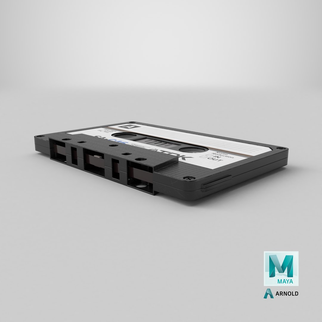 TDK SA C46 Cassette Tape Game Ready 3D model https://p.turbosquid.com/ts-thumb/Sd/KHmf3X/dW/stemcell_maya_arnold_render/png/1784044196/1920x1080/fit_q87/843f6372cc6ba61426df4ceef636d7d6b745c3e7/stemcell_maya_arnold_render.jpg