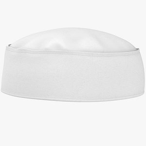 3D Chef Hat Cap model