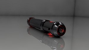 3d model lightsaber