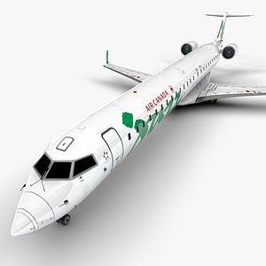 AIR CANADA BOMBARDIER CRJ 900 L2019 3D model