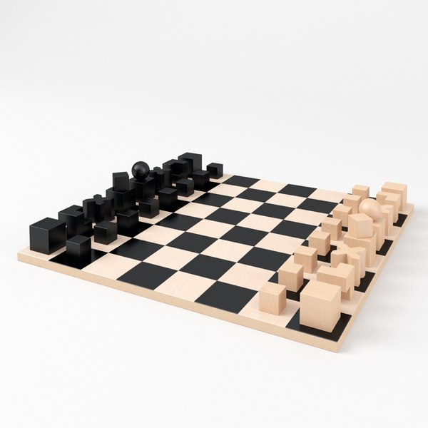 Chess Game (Jogo de Xadrez), 3D CAD Model Library