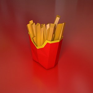 Low Poly Fries