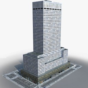 Manhattan - Lexington av  Secony Building model