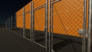 Modular fences pack 3D