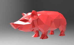 3d pig printing model