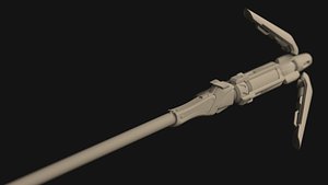 overwatch caduceus staff 3D