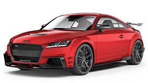 Audi TT RS performance parts 2017 3D model