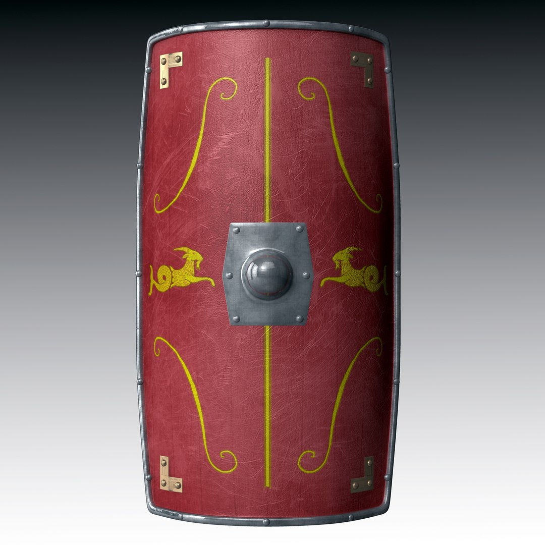 Obj Roman Shield Roman Shield Front